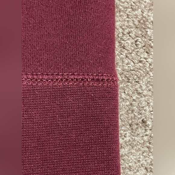 GENTLY USED OBEY “SHADOW BLOCK LOGO” HOODIE IN MAROON RED SIZE LARGE NICE WARM!! - Picture 9 of 16